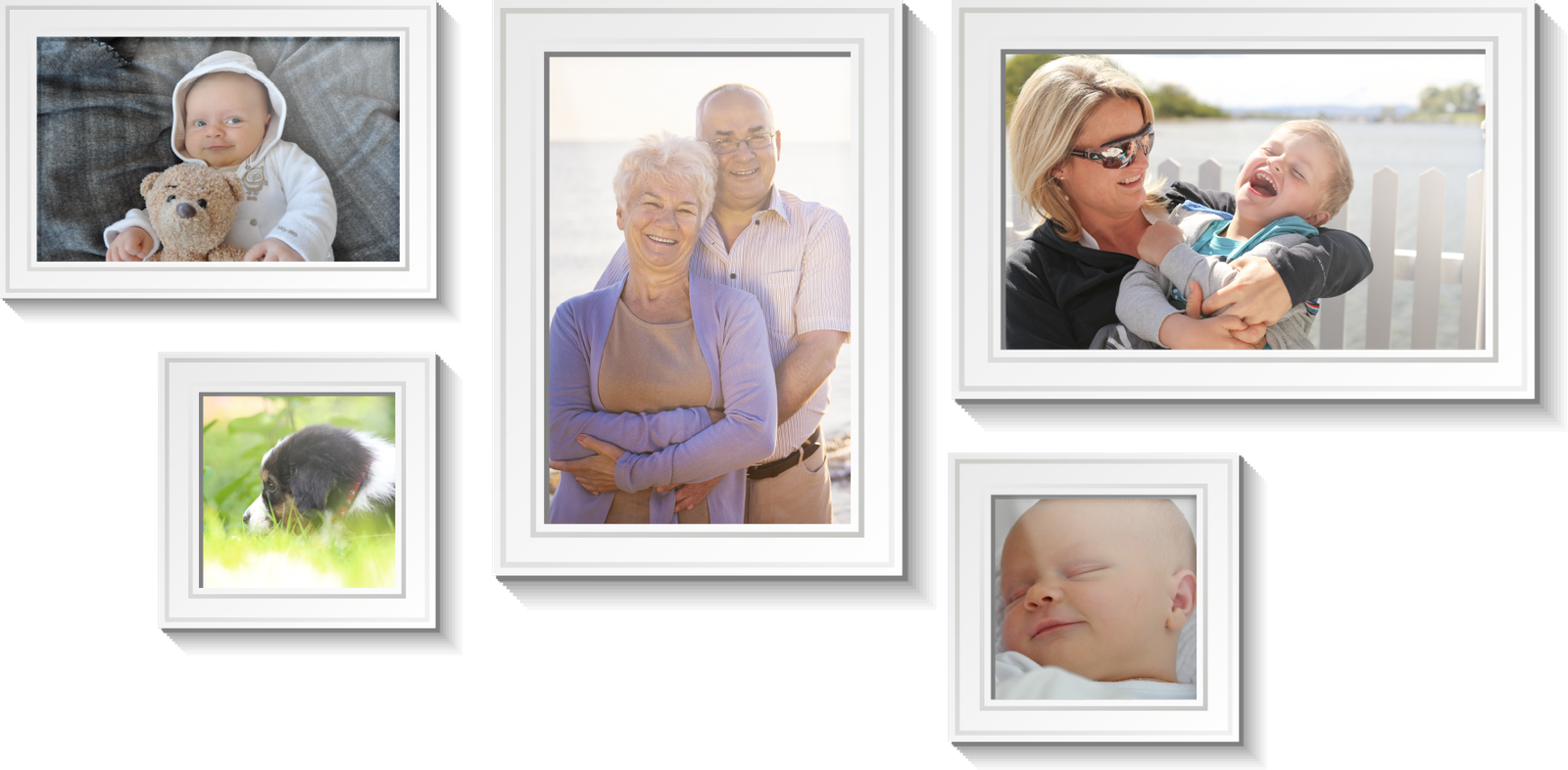 Smart Home Produkte - Collage